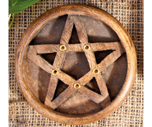 Holzhalter - Pentagramm