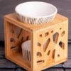 Aromalampe Bambus/Keramik